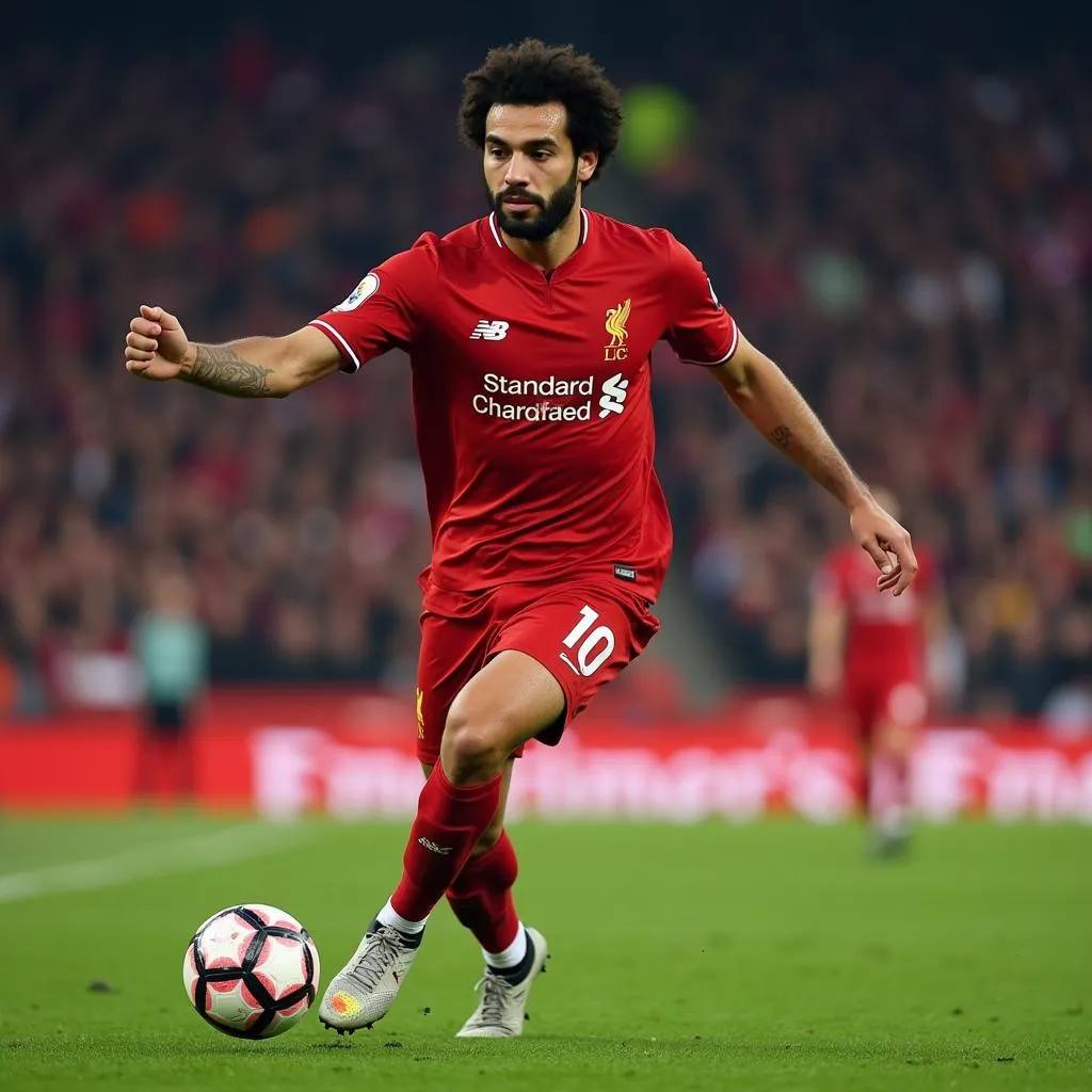 Mohammed Salah, cầu thủ xuất sắc nhất thế giới trong FO4