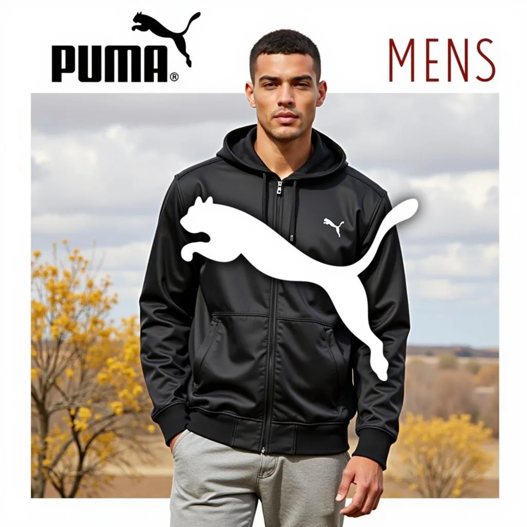 Quần áo thể thao nam mùa đông Puma