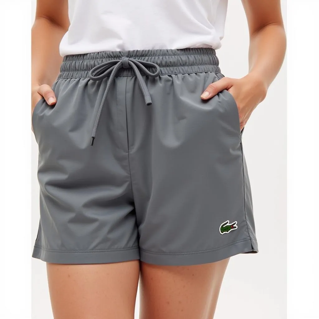 Quần Short Lacoste Nữ Slim Fit