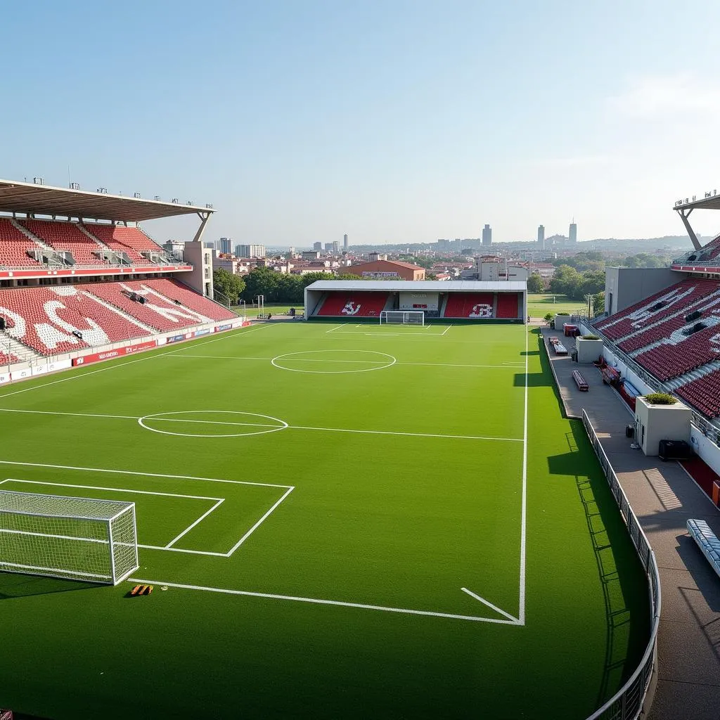 Sân tập hiện đại của Benfica