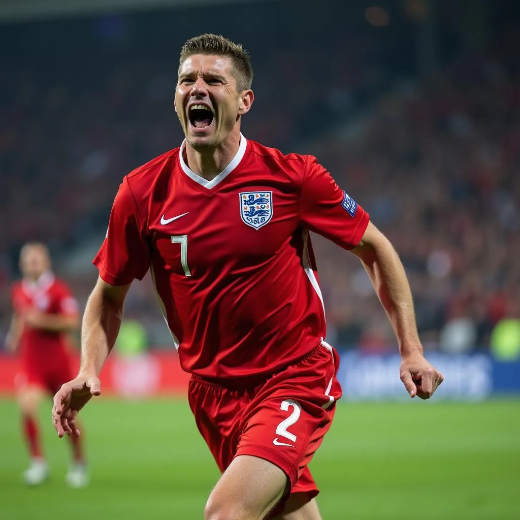 Steven Gerrard, đội trưởng đội tuyển Anh