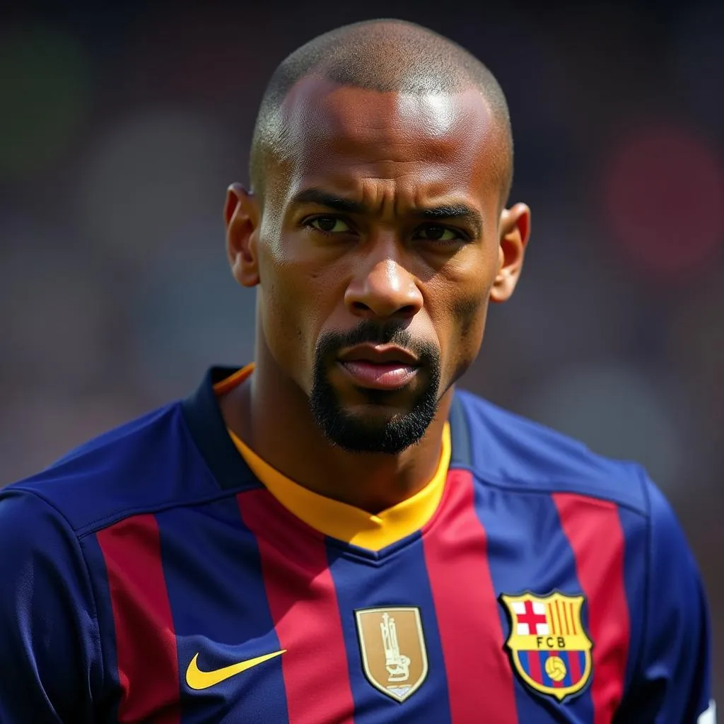 Thierry Henry trong màu áo Barcelona