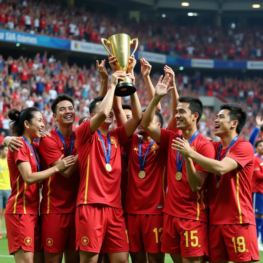 U23 Việt Nam Vô Địch Sea Games