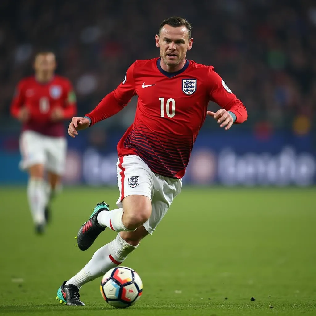 Wayne Rooney, đội trưởng đội tuyển Anh