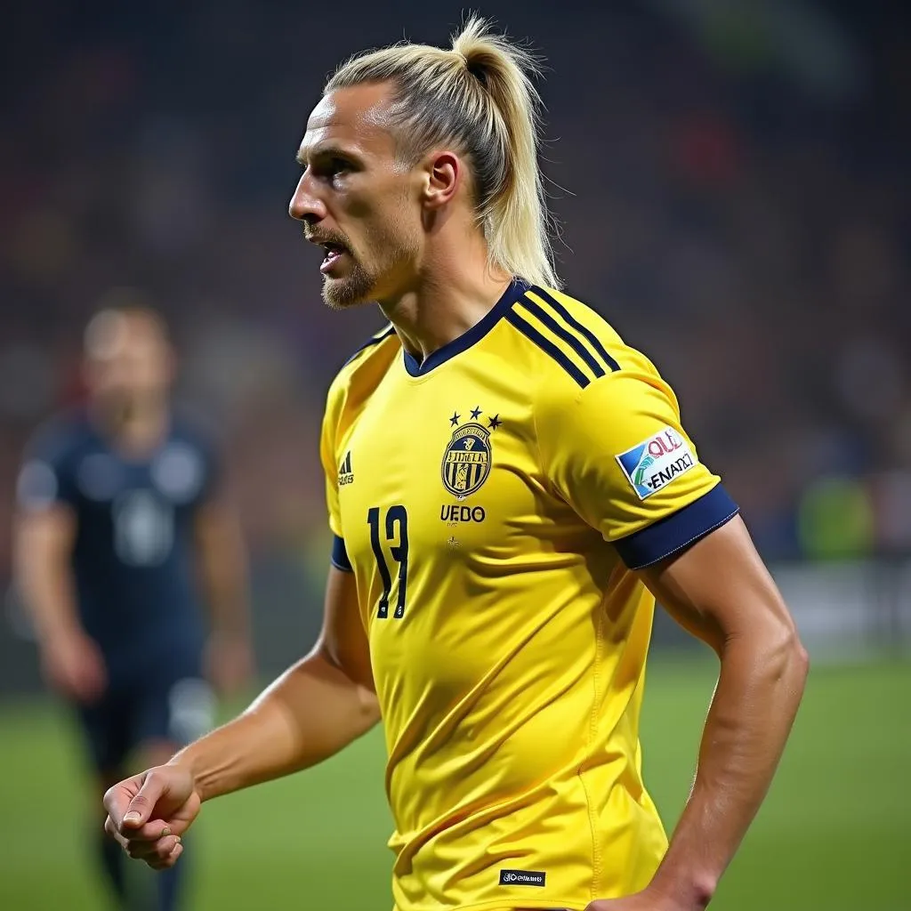 Zlatan Ibrahimović - Phong cách bất kham với mái tóc trắng rực rỡ