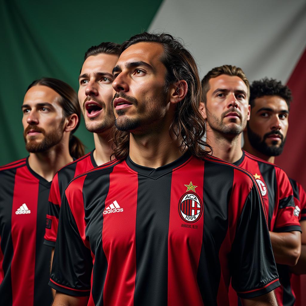 Cầu thủ Italia trong màu áo AC Milan