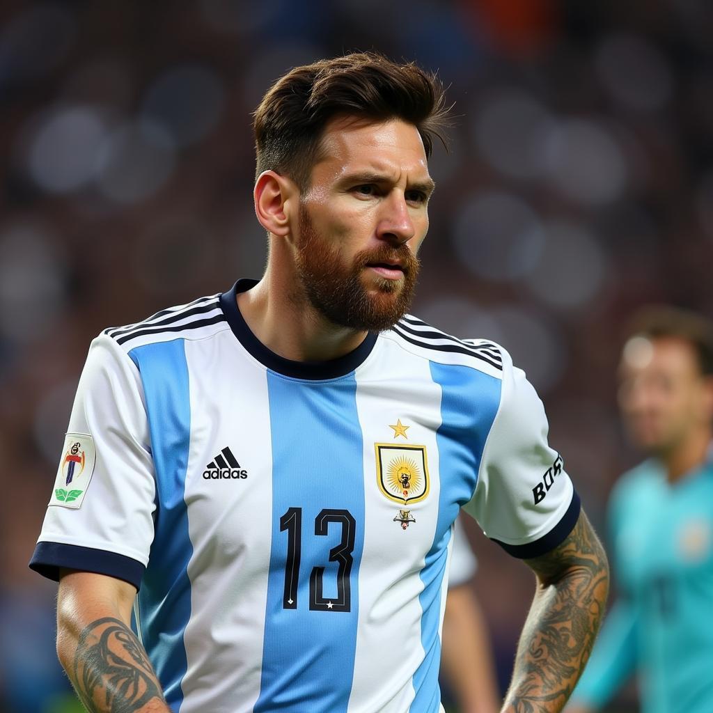 Áp lực đè nặng lên vai Messi tại World Cup 2018