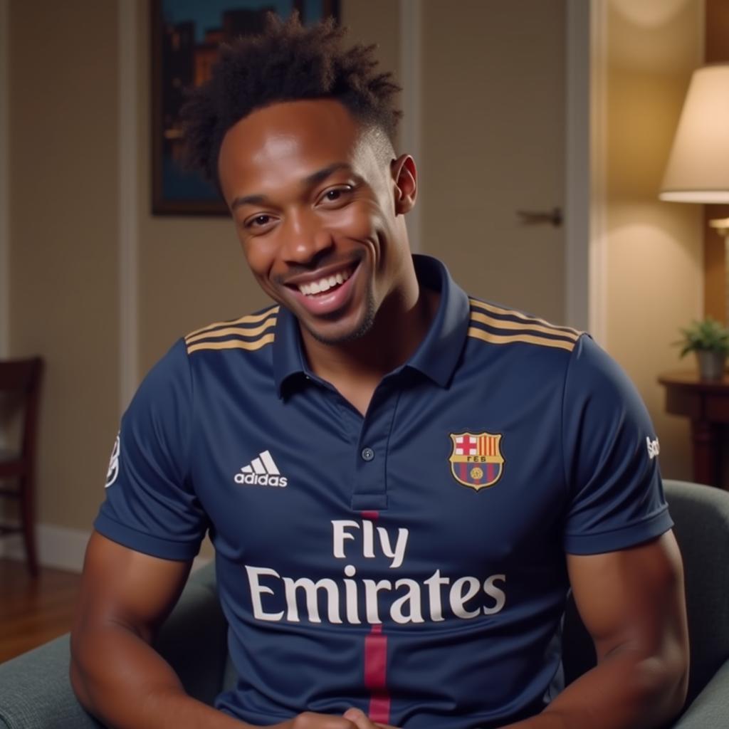 Aubameyang trên TV