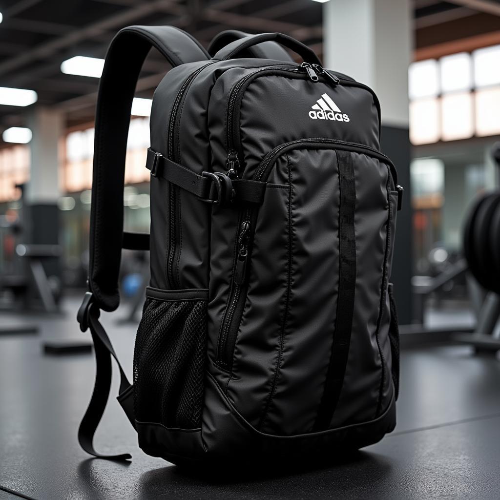 Balo thể thao nam Adidas màu đen cho phòng gym