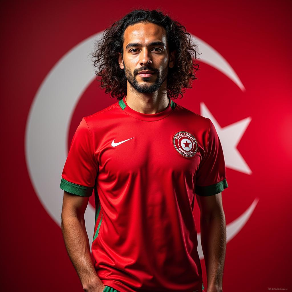 Bilel Mohsni khoác áo đội tuyển Tunisia