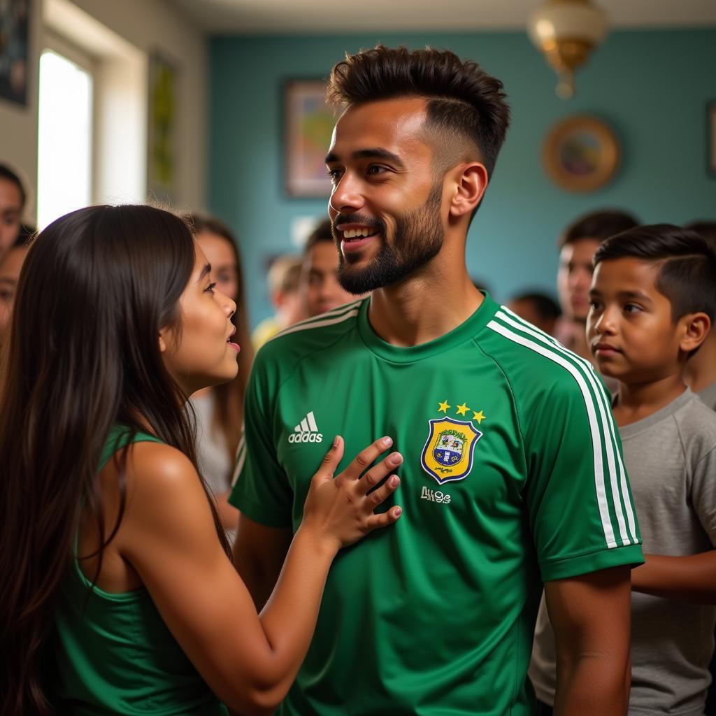 Bruno Fernandes là nguồn cảm hứng cho thế hệ trẻ