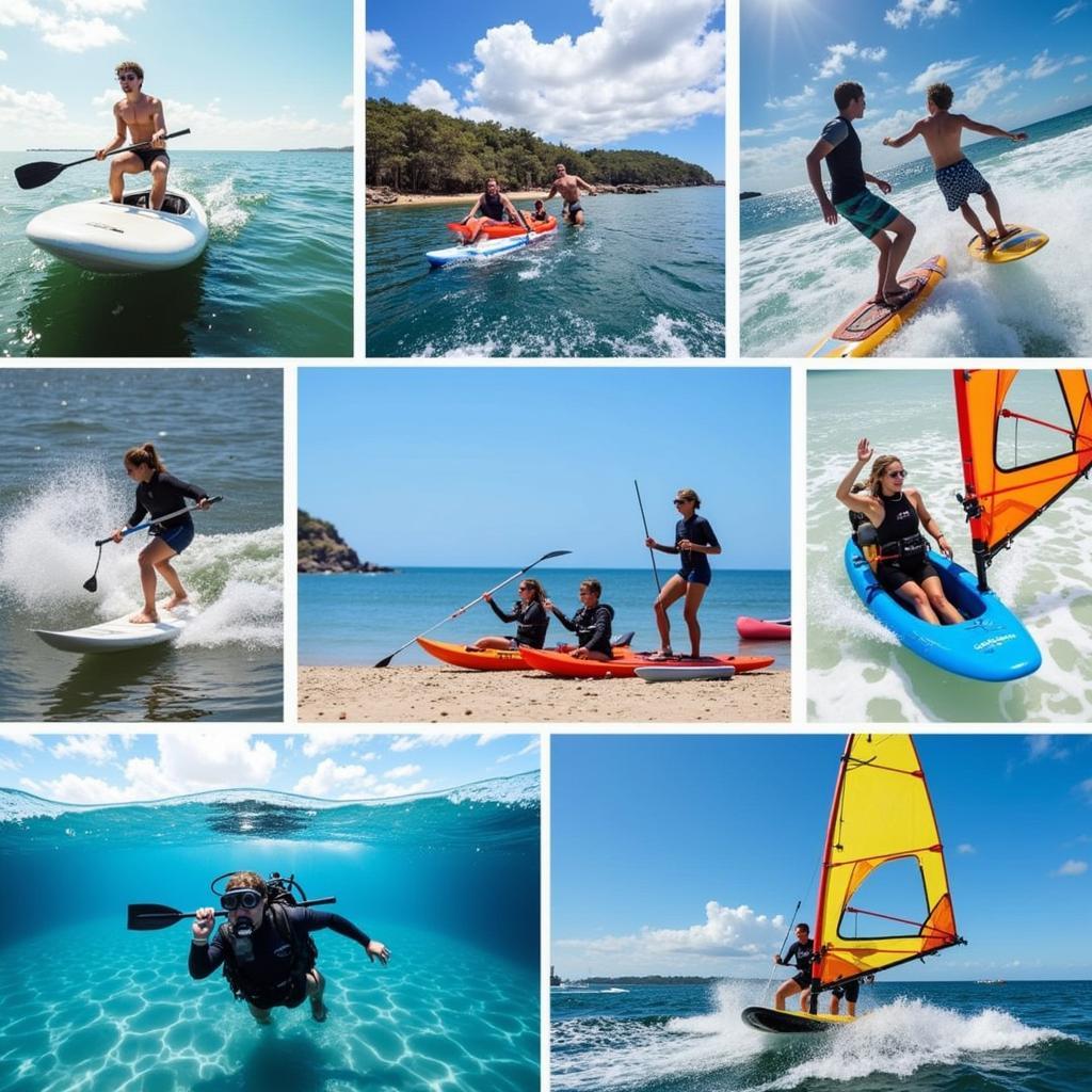 Various Water Sports Activities