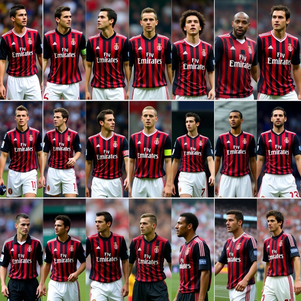 Cầu thủ AC Milan giải nghệ: Hành trình từ những ngày đầu đến khi giải nghệ của các cầu thủ số 7.