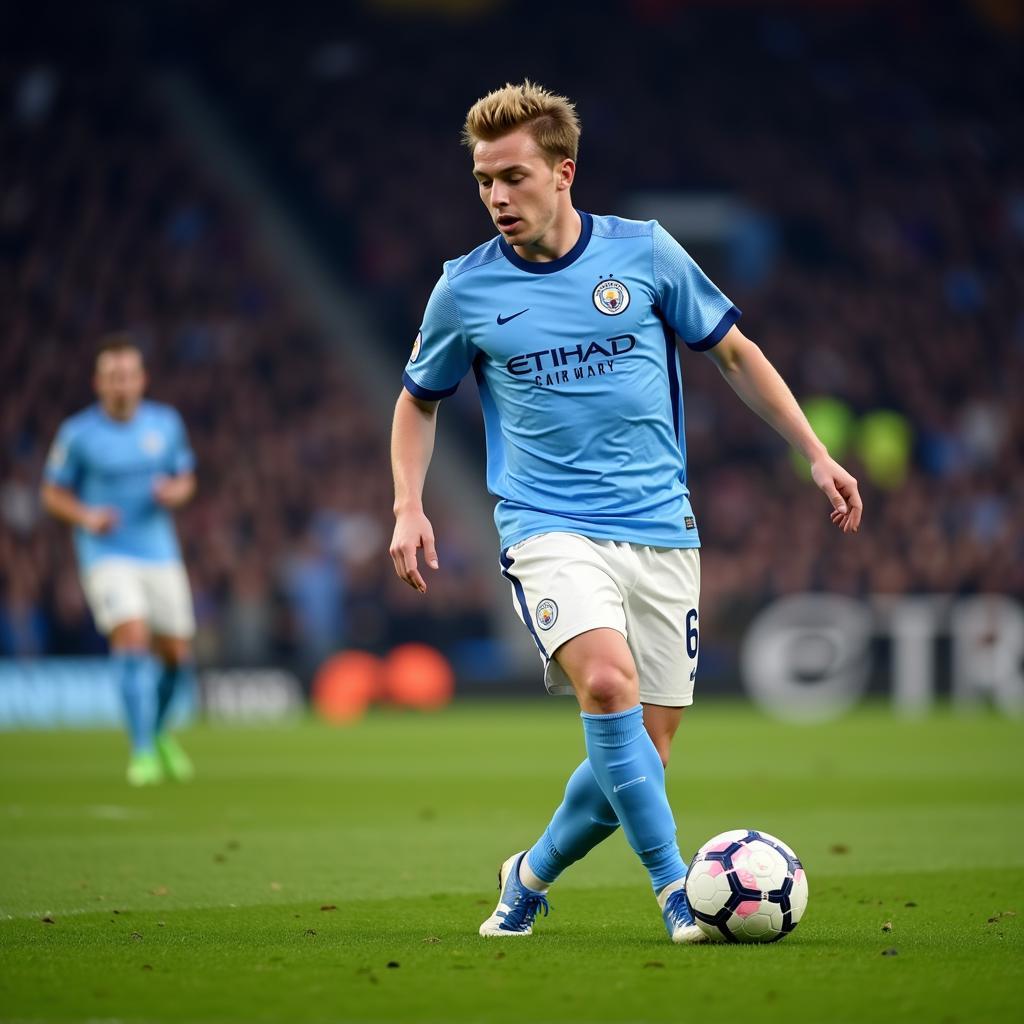 Cầu thủ Man City FO4 Kevin De Bruyne kiến tạo đẳng cấp