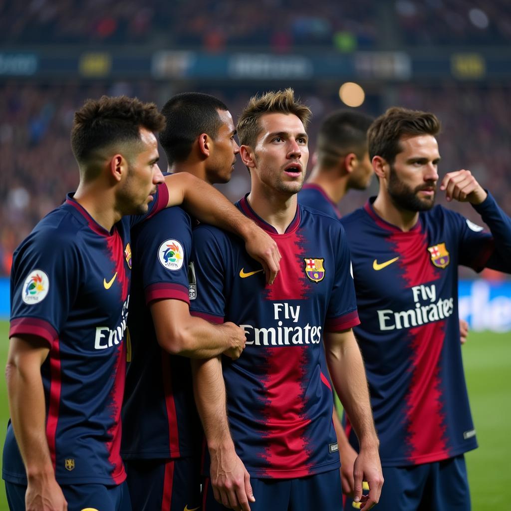 Cầu thủ PSG chịu áp lực trước Barcelona