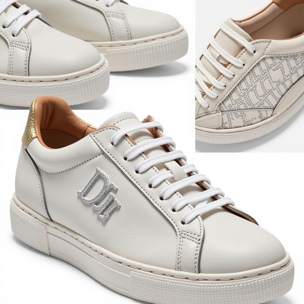 Chi Tiết Thiết Kế Giày Dior Sneakers Xuân Hè 2017: Chất Liệu Cao Cấp và Đường May Tinh Tế