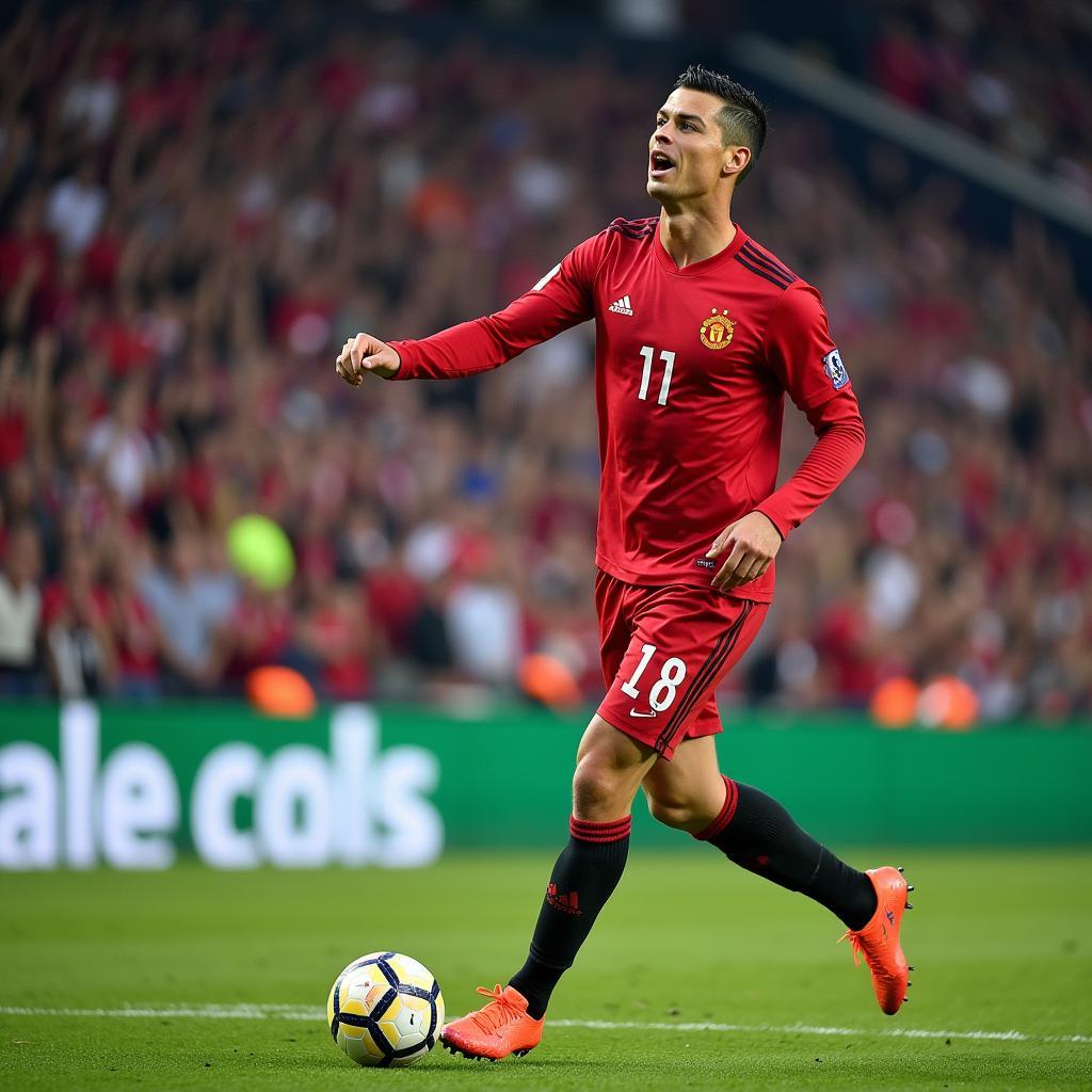 Cristiano Ronaldo ghi bàn kỷ lục