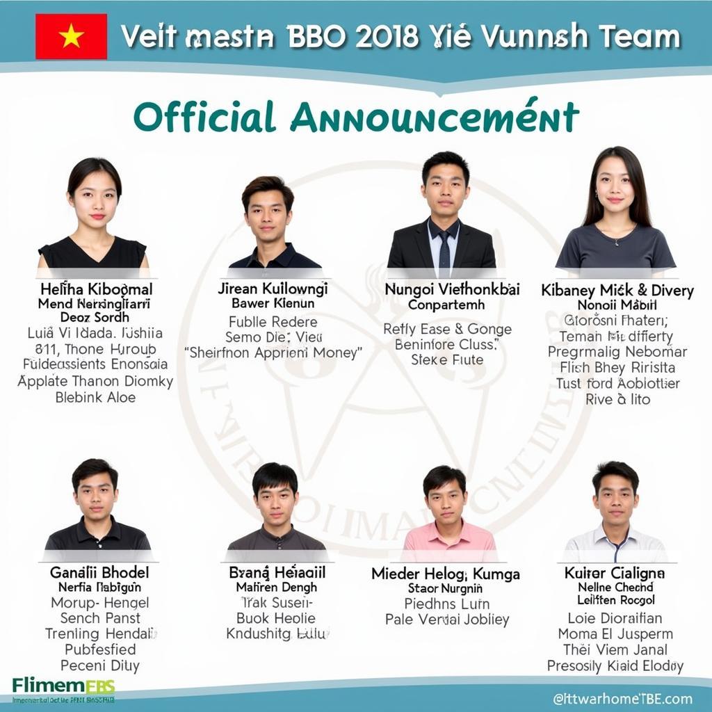 Danh sách học sinh IBO 2018 công bố chính thức