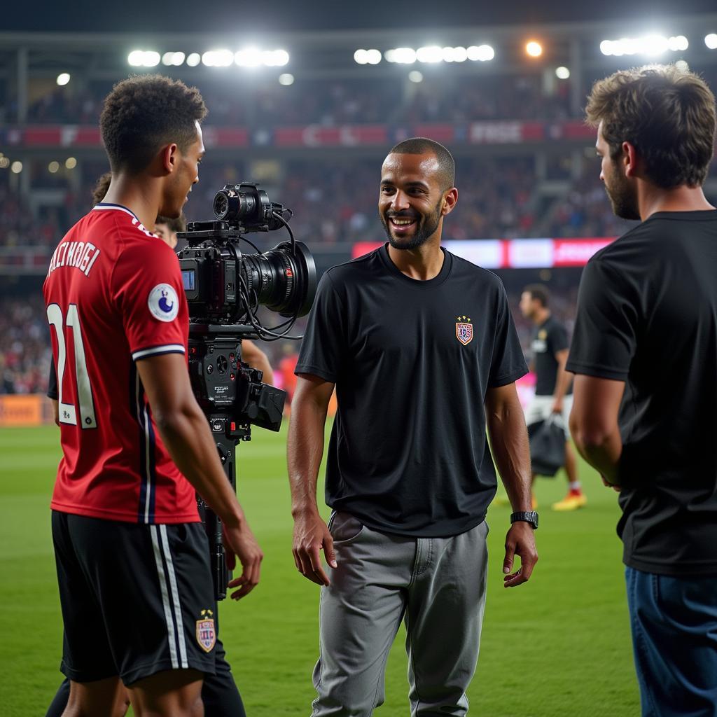 Cầu thủ DC United trong phim - Hậu trường và điện ảnh