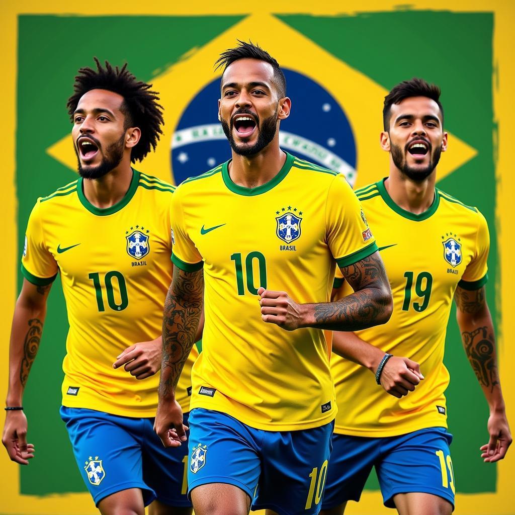 Đội Hình Brazil World Cup 2018: Neymar và các đồng đội