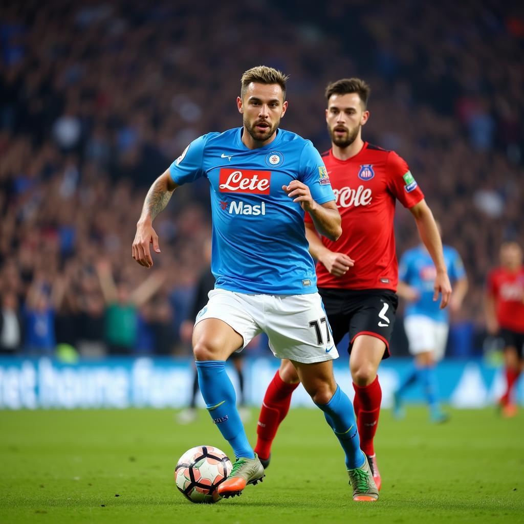 Dries Mertens tỏa sáng trên sân cỏ