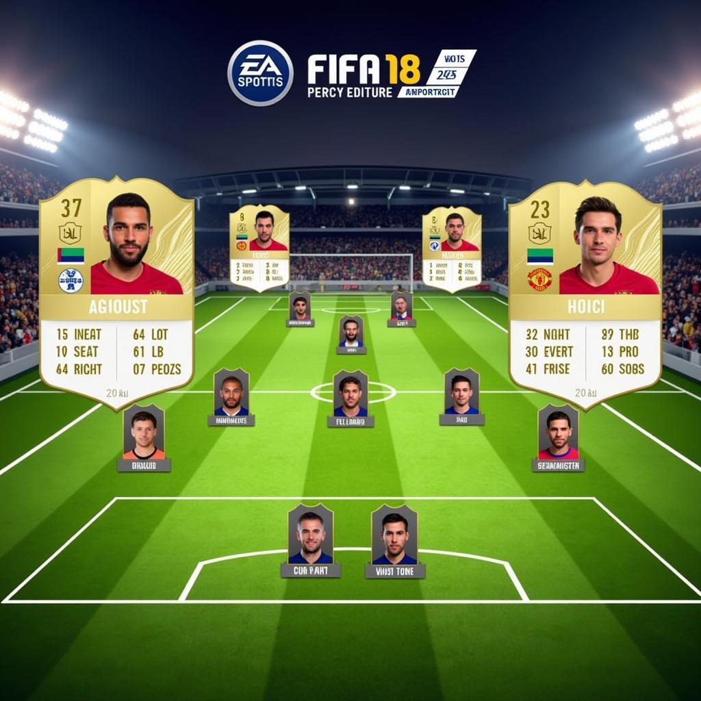 Đội hình hoàn hảo trong FIFA 18 với những cầu thủ rẻ mà tài năng.