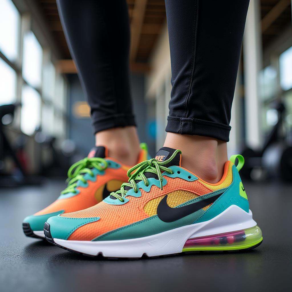 Giày Nike Nữ Air Max 270 React 2019