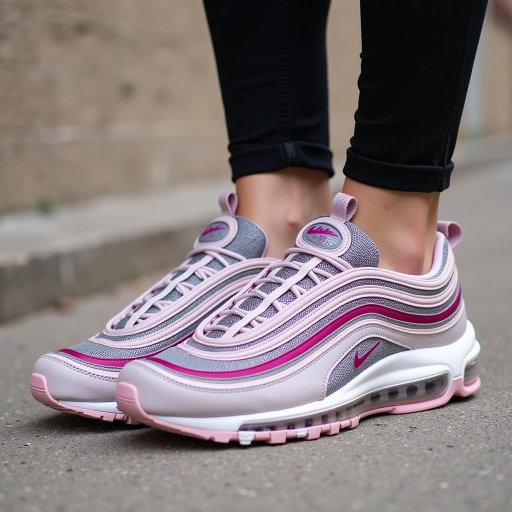 Giày Thể Thao Nữ Nike Air Max 97 2017: Thiết Kế Độc Đáo