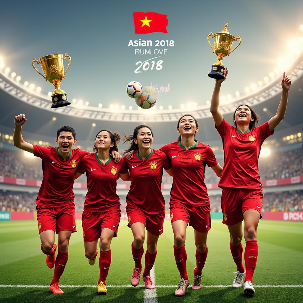 Hành trình vàng của đội tuyển Việt Nam tại Asiad 2018