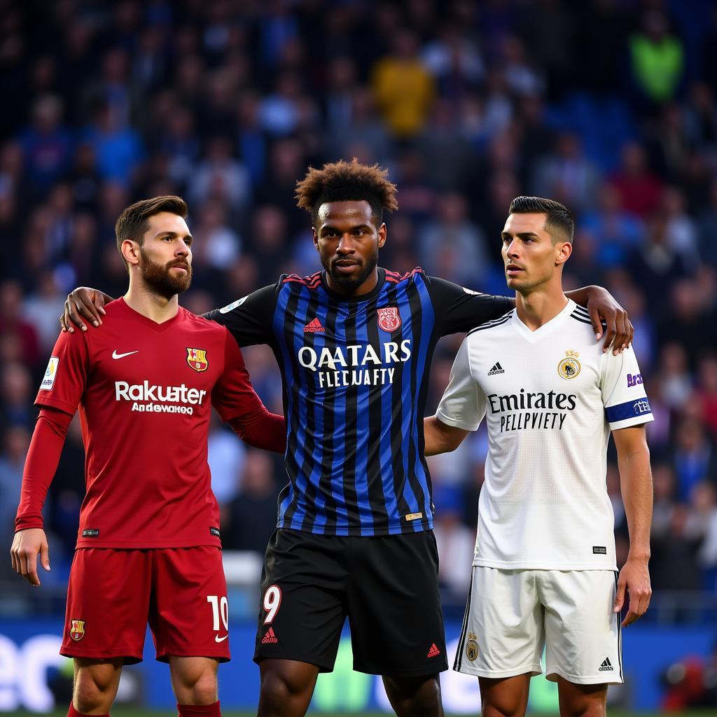 Messi, Van Dijk và Ronaldo tranh Giải Cầu Thủ Xuất Sắc Nhất Châu Âu