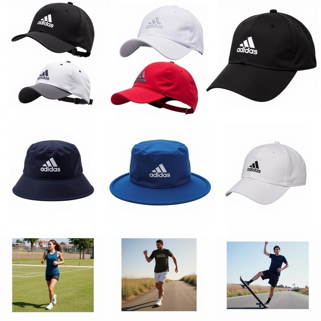 Mũ thể thao Adidas phong cách thời thượng