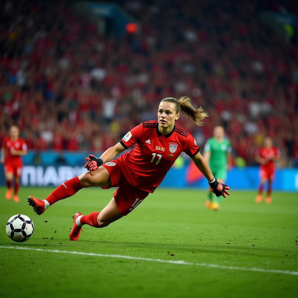 Nadine Angerer tỏa sáng tại Euro 2013