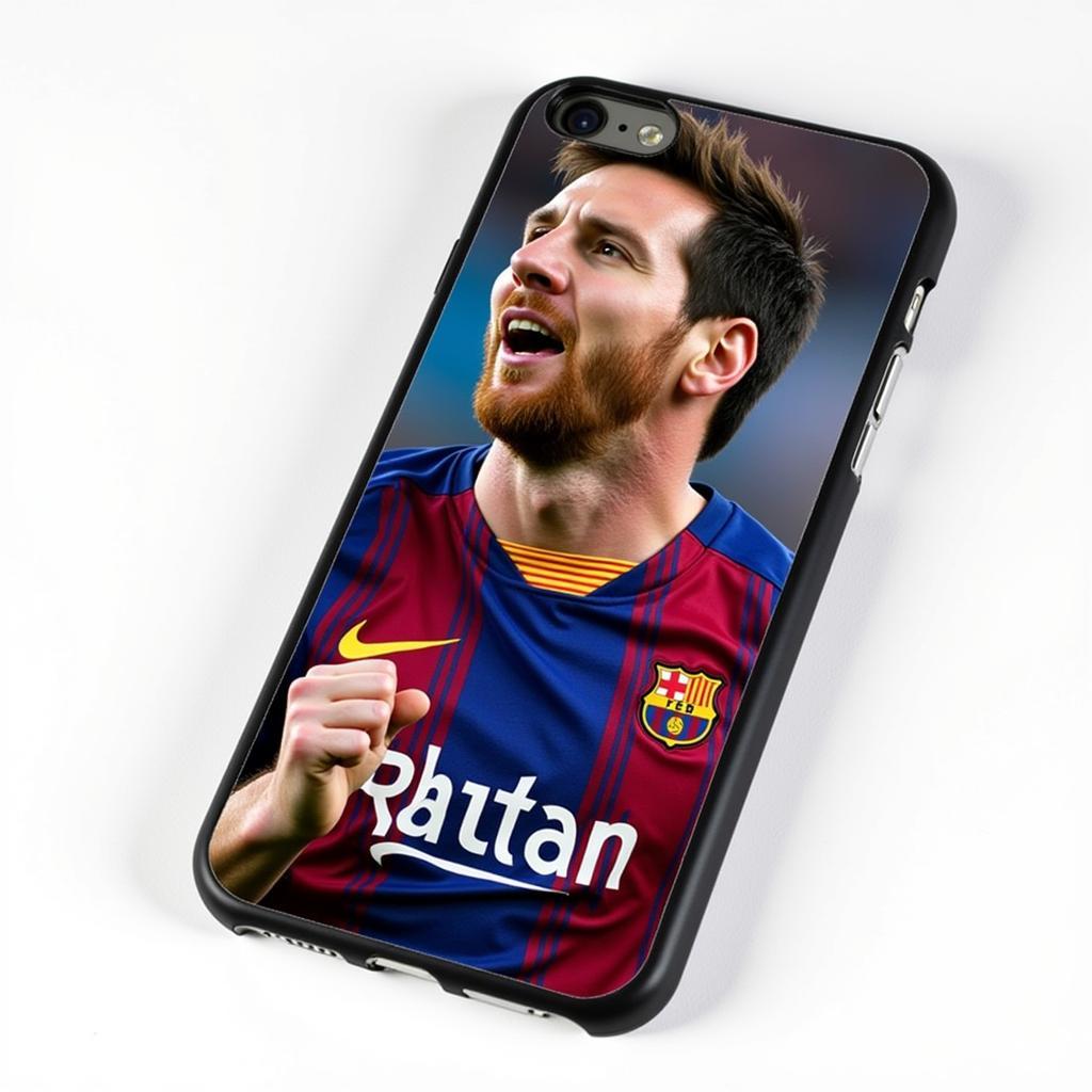 Ốp lưng cầu thủ Messi - Hình ảnh chân thực, sắc nét