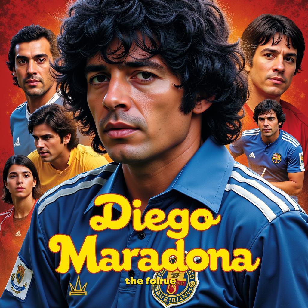 Poster phim về Diego Maradona