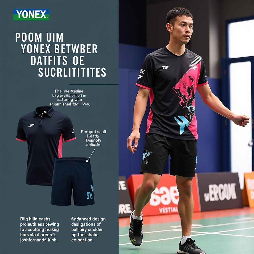 Quần áo thể thao Yonex phân khúc giá cao cấp