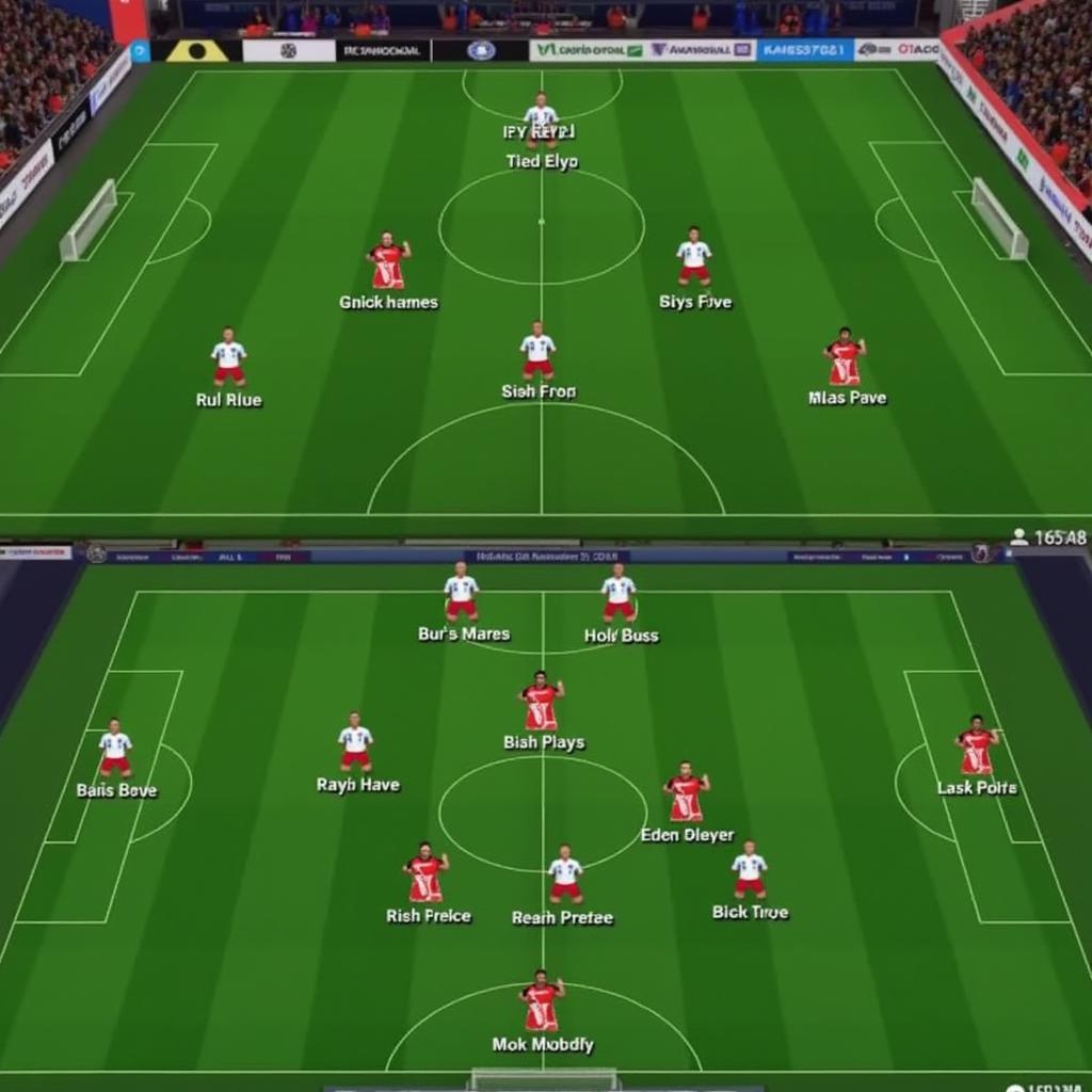 Quản lý đội hình PES 2018