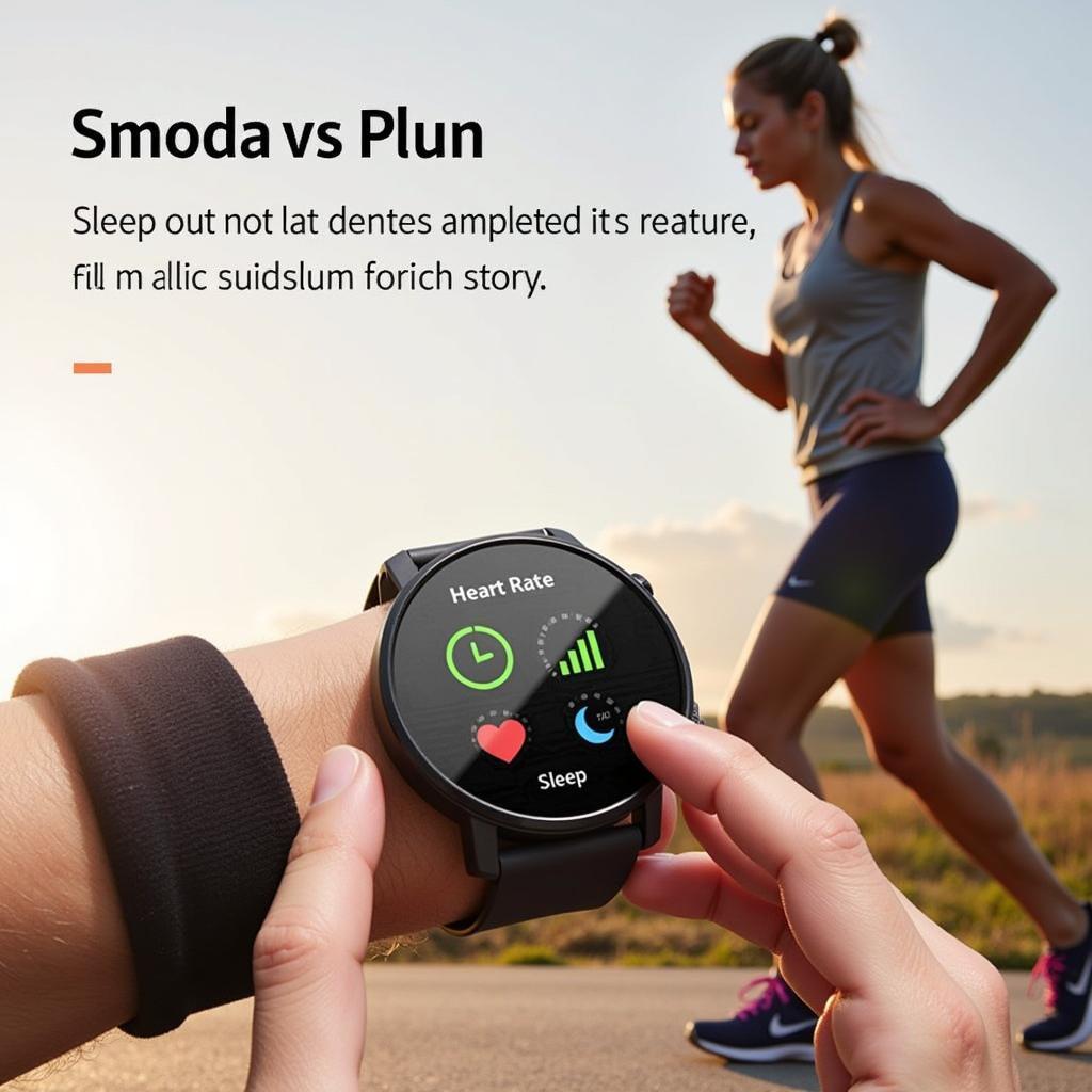 Smartwatch SS Sport Theo Dõi Sức Khỏe