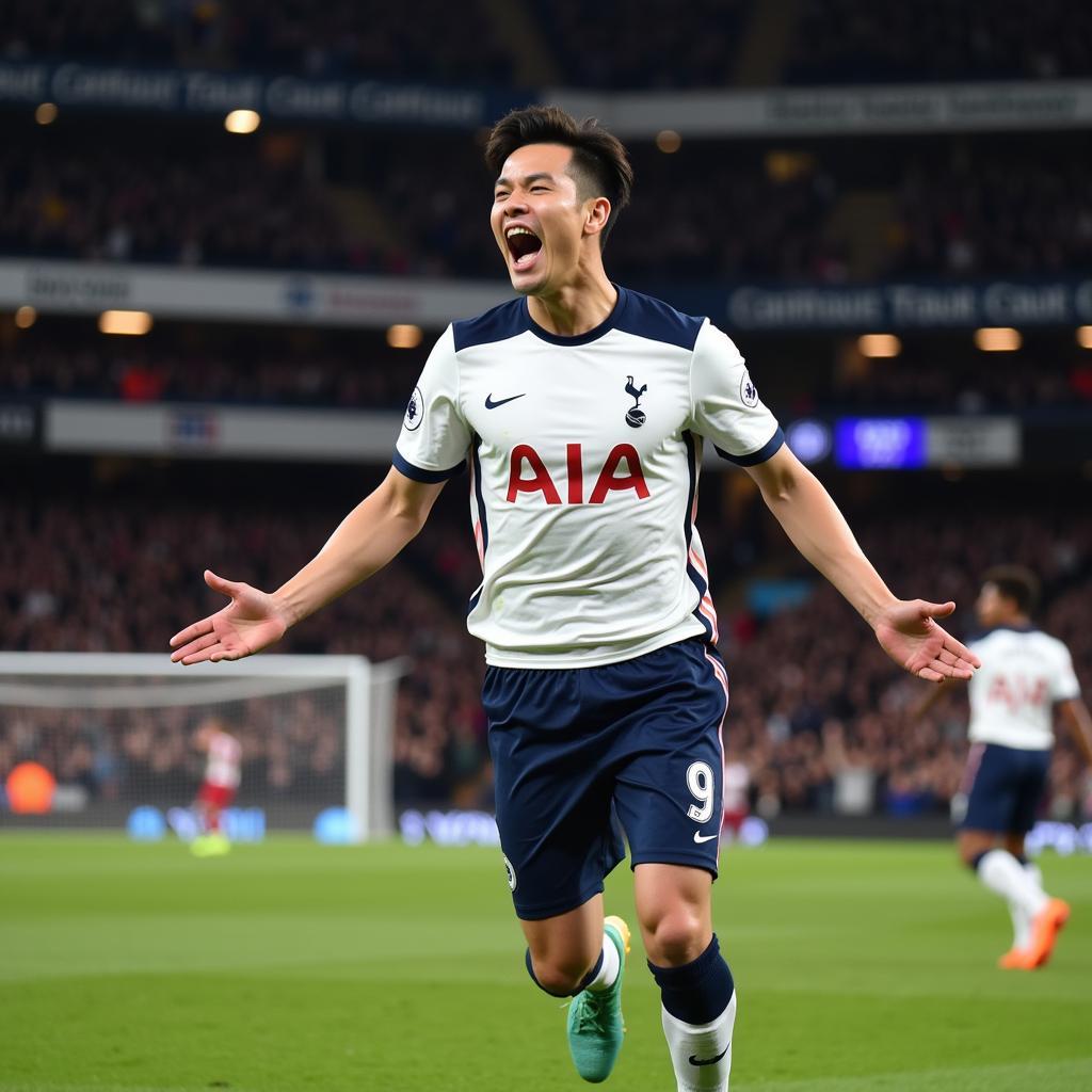 Son Heung-min khoác áo Tottenham