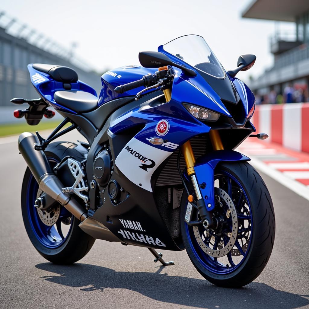 Yamaha R1 Sportbike Tốc Độ Cao