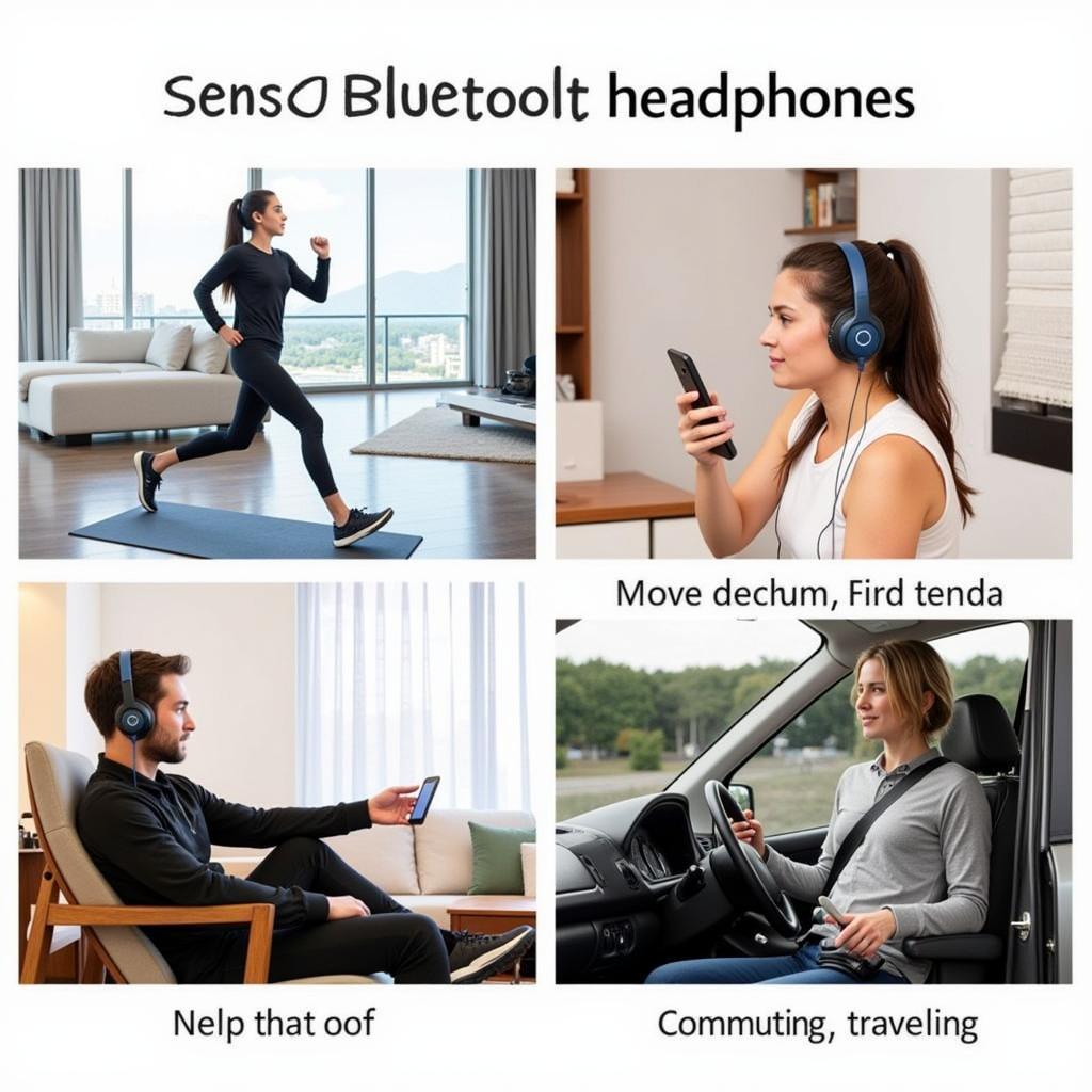 Tai nghe Senso Bluetooth Headphones đa năng