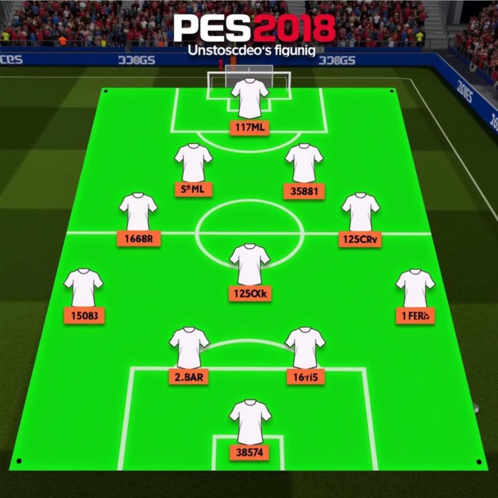 Tối ưu đội hình PES 2018