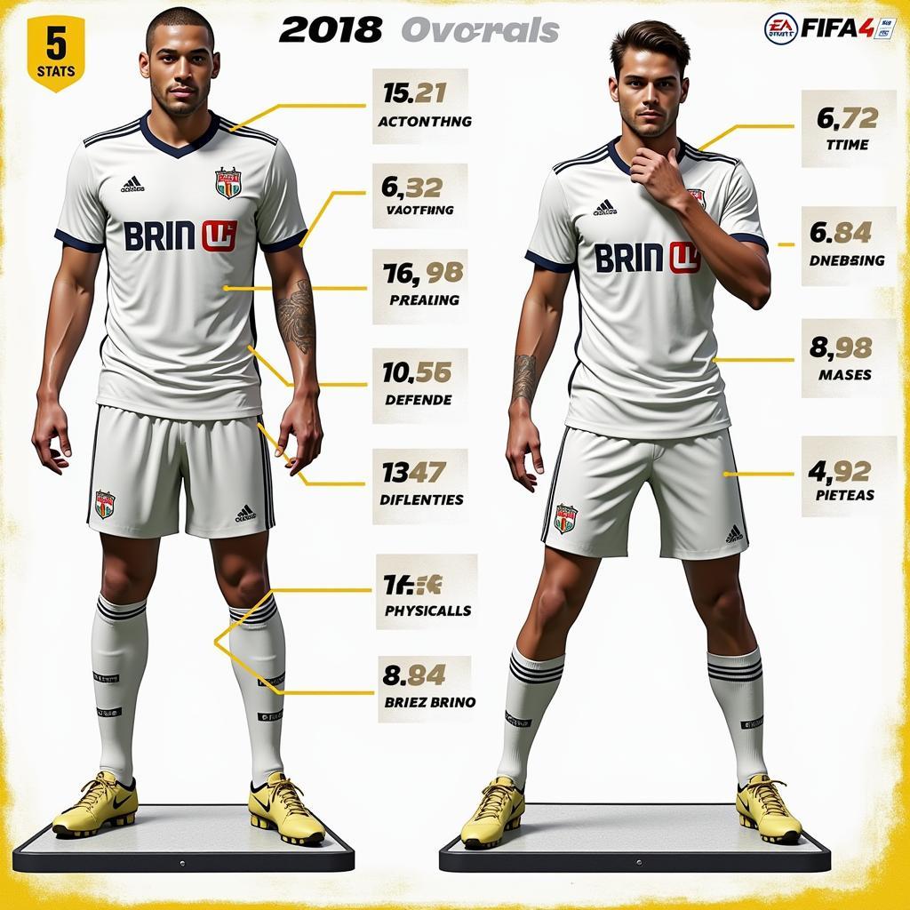 Tra cứu dữ liệu cầu thủ FIFA Online 4: Chỉ số