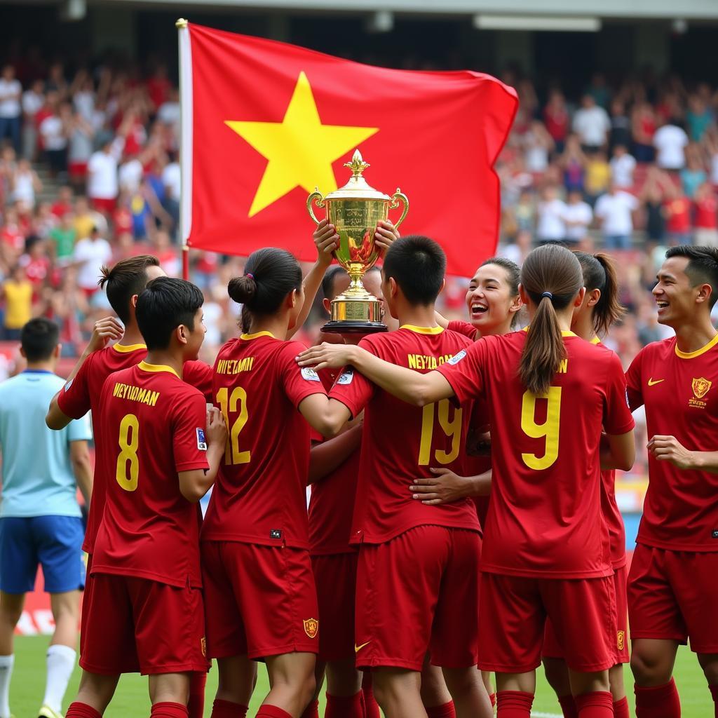 U22 Việt Nam chiến thắng SEA Games