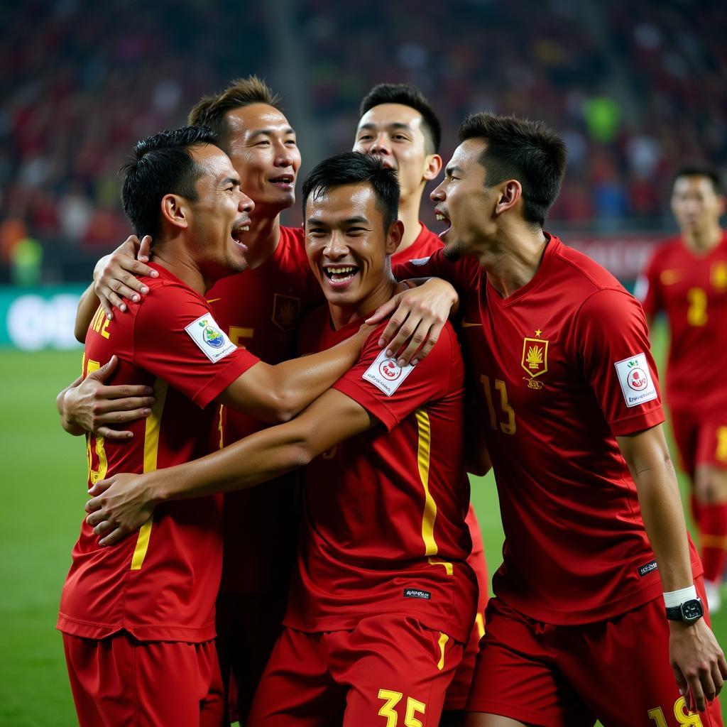 U23 Việt Nam chiến thắng đầy kịch tính trong giải U23 châu Á 2017