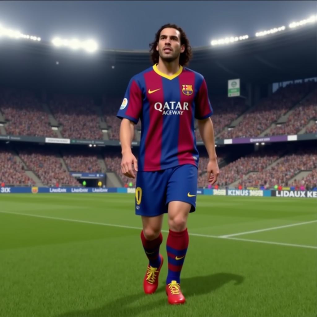 Ứng dụng hình ảnh 3D Puyol trong game