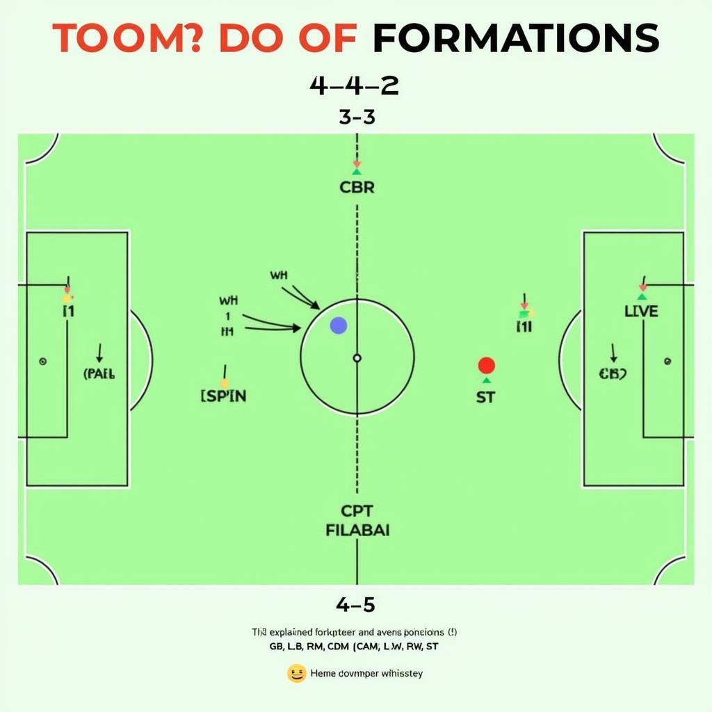 Football Player Positions on the Field