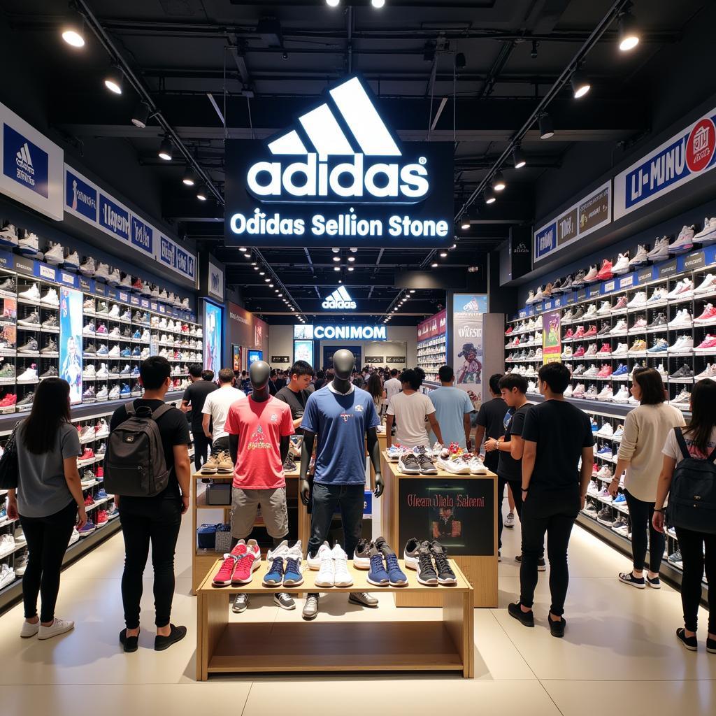 Khu mua sắm adidas tại Aeon Tân Phú