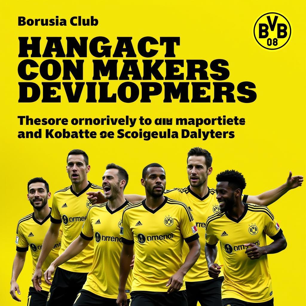 Ảnh hưởng của Dortmund đến sự nghiệp cầu thủ