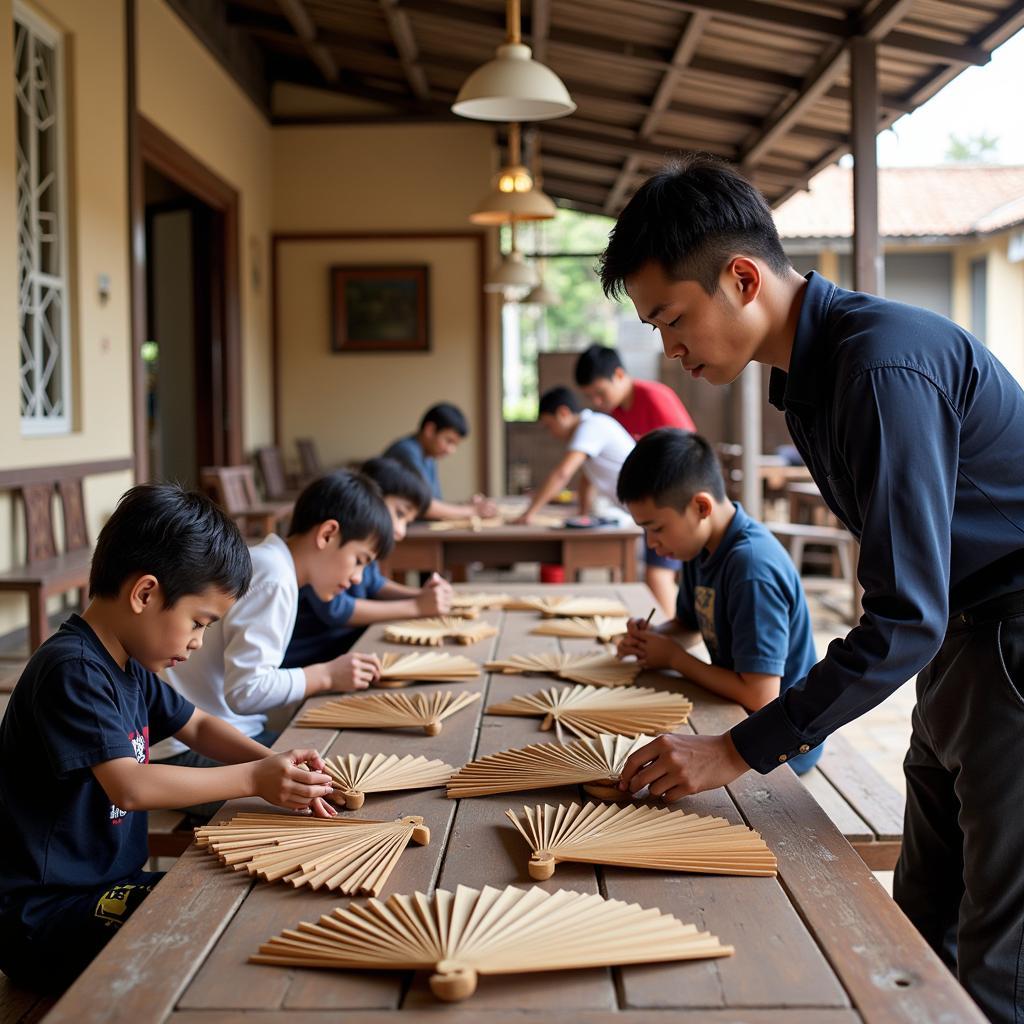 Bảo tồn làng nghề Huê Cầu