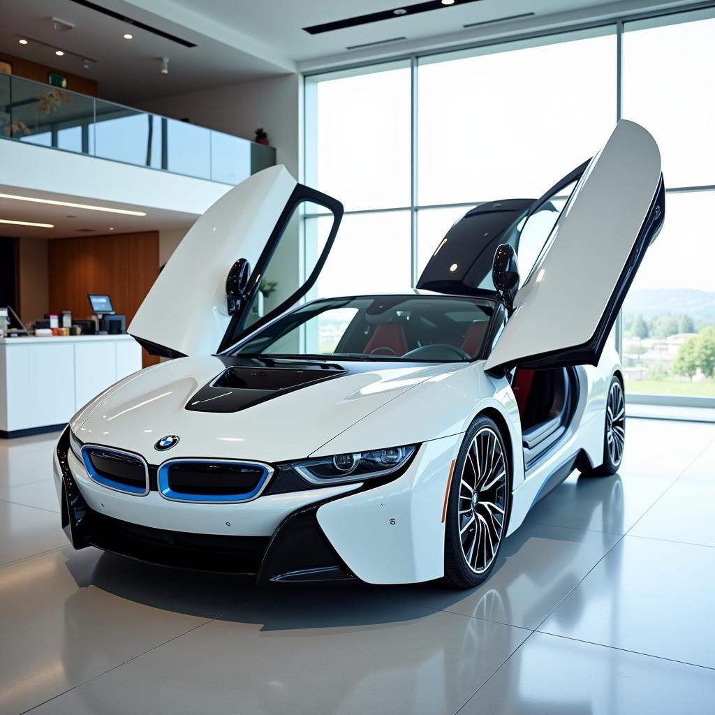 BMW i8 với thiết kế tương lai